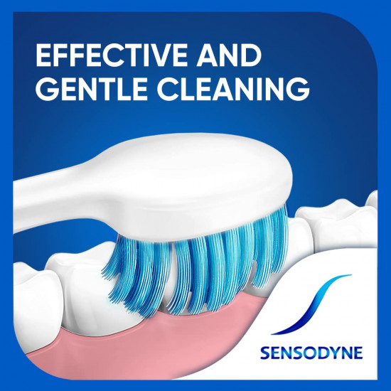 Sensodyne Sensitive Manual Toothbrush, Brush With Soft Bristles (Multi Color, for Adult)