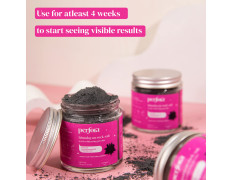 Perfora Charcoal Teeth Whitening Powder | Enamel Safe & Effective Teeth Whitener Solution Dental Kit| Stain Removal and Activated Charcoal Formula For Long Lasting Freshness | Watermelon Mint Flavour