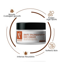 Nutriglow Advanced organics Anti-Pigmentation Day Cream for Spot Reduction, All Skin Types, 50g