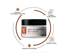 Nutriglow Advanced organics Anti-Pigmentation Day Cream for Spot Reduction, All Skin Types, 50g