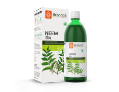 KRISHNA'S HERBAL & AYURVEDA Neem Juice 1000 Ml Hand Picked Fresh And Green Neem Leaves From Rajasthan|Natural Blood Purifier|Helps Boost Immunity