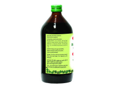 Baidyanath Asli Ayurved Bhringrajasava Liquid 450 Ml - Ayurvedic Formula For Healthy Hair, Liver Wellness & Digestive Health