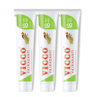 Vicco Vajradanti Ayurvedic Paste, Saunf Flavour, 18 Essential Herbs and Barks, Prevents Bad Breath, For Strong and Healthy Teeth, 200 gms, (Pack of 3)