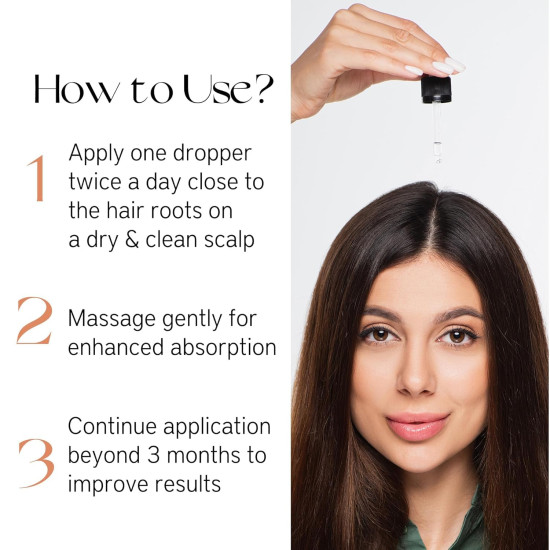 Nourish Mantra Anti-Greying Rice Water Serum with Rice Water, Arcolys & Fenugreek Extract/Effective Results Against Grey Hair & Hair Aging Signs/For Men & Women/All Hair Types - 50ml