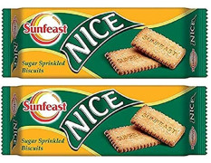 Sunfeast Nice Biscuit, 150 g PACK OF 2 UNIQUE