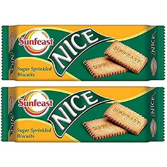 Sunfeast Nice Biscuit, 150 g PACK OF 2 UNIQUE