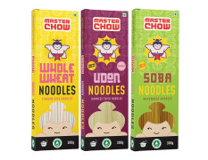 MasterChow Assorted Healthy Noodle Pack - 1 Whole Wheat, 1 Soba, 1 Udon Noodles| Not Fried | No Preservatives | Pack of 3 Noodles - 300 Grams Each
