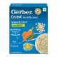 GERBER Cereals - Spinach & Carrot | Instant Cereal for little ones | With Iron & Omega-3 | Rich in Protein | With Vit A, C, D & Zinc | No added colours or flavours | 300g