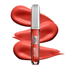 FACESCANADA Faces Canada Beyond Shine Lip Gloss - Wingwomen 05, 3Ml | Lightweight Non-Sticky Luxurious Texture For Glossy Lips | Instant Shine | Fuller, Supple & Plump Lips | 24Hr Hydration