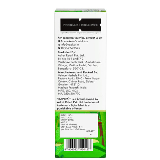 Kapiva BP Care Juice - 100% Ayurvedic Juice for Controlling Blood Pressure & Cholesterol Level | Arjuna, Shankhpushpi & 8 Other Herbs - Pack of 2 Kapiva BP Care Juice - 100% Ayurvedic Juice for Controlling Blood Pressure & Cholesterol Level | Arjuna, Shankhpushpi & 8 Other Herbs - Pack of 2