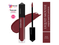 Love Earth Liquid Mousse Lipstick - Irish Coffee Matte Finish | Lightweight, Non-Sticky, Non-Drying,Transferproof, Waterproof | Lasts Up To 12 Hours With Vitamin E And Jojoba Oil - 6Ml