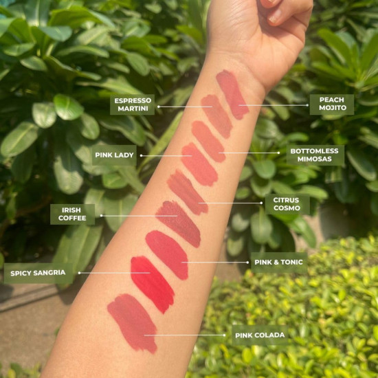 Love Earth Liquid Mousse Lipstick - Irish Coffee Matte Finish | Lightweight, Non-Sticky, Non-Drying,Transferproof, Waterproof | Lasts Up To 12 Hours With Vitamin E And Jojoba Oil - 6Ml