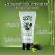 NutriGlow NATURAL'S Bamboo Charcoal Face Wash with Sandalwood for Daily Exfoliation, Refresh Skin - All Skin Types - 100g