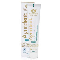 Maharishi Ayurveda Ayurdent Mild Herbal Ayurvedic Toothpaste - All Natural|21 Ayurvedic Herbs|Whitens&Strengthens Teeth|Helps Fight Plaque, Tartar, Cavity, Tooth Decay&Bad Breath|75 Ml, Pack of 1
