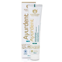Maharishi Ayurveda Ayurdent Mild Herbal Ayurvedic Toothpaste - All Natural|21 Ayurvedic Herbs|Whitens&Strengthens Teeth|Helps Fight Plaque, Tartar, Cavity, Tooth Decay&Bad Breath|75 Ml, Pack of 1 Maharishi Ayurveda Ayurdent Mild Herbal Ayurvedic Toothpaste - All Natural|21 Ayurvedic Herbs|Whitens&Strengthens Teeth|Helps Fight Plaque, Tartar, Cavity, Tooth Decay&Bad Breath|75 Ml, Pack of 1