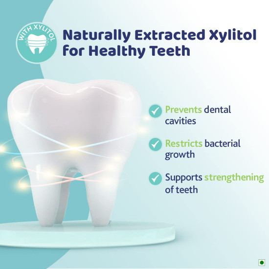 Chicco Toothpaste for Kids, Best for Baby (6m-6y), Apple-Banana Flavour, 50g | Fluoride-Free & Low Abrasive | Removes Plaque, Helps Prevent Cavities | IDA Accepted