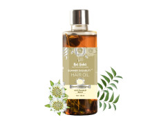 Nat Habit Neem Bhringraj Hair Oil For Men & Women, Reduces Dandruff, Suitable For All Hair Types, No Paraffin, Mineral Oil, Preservatives & Chemicals, 100 ml