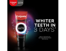 Colgate Visible White O2, Teeth Whitening Toothpaste, 50g & ZigZag Toothbrush, Pack of 6 Medium Multicolour Soft Tooth brush, Antibacterial with Compact Brush Head for Deep & Complete Cleansing
