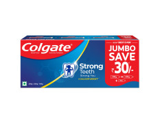 Colgate Strong Teeth Cavity Protection Toothpaste, Colgate Toothpaste with Calcium Boost, 500gm Saver Pack, India's No.1 Toothpaste & Colgate Sensitive Soft Bristles Toothbrush - 4 Pcs