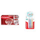 Colgate Visible White Teeth Whitening Toothpaste, Pack of 200g ​ (100g X 2) & Gentle Enamel Ultra Soft Bristles Toothbrush, 4 Pcs (Buy2 Get 2), Soft Bristles for Enamel Care