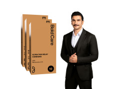Bold Care Ultra Thin Long Last Condoms (Pack of 3)