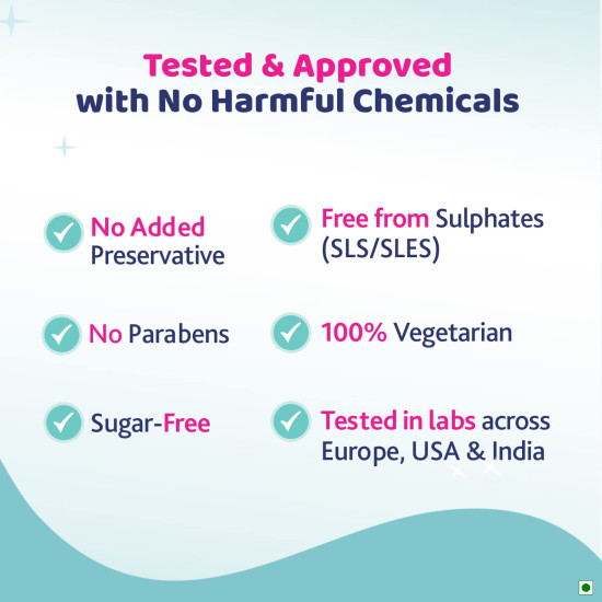 Chicco Toothpaste for Kids, Best for Baby (1y-6y), Strawberry Flavour, 50g | Fluoride-Free & Low Abrasive | Removes Plaque, Helps Prevent Cavities | IDA Accepted