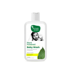 Mother Sparsh Plant Powered Natural Hydrating Baby Wash With Avocado Oil & Coconut - Gentle Cleansing for Delicate Skin