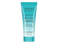Jovees Herbal Bio-Retinol Revita Ageing Face Mask | Made with Eco Certified Bio-Retinol | Reduce Sign of Ageing 75g