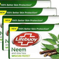 Lifebuoy Neem Soap (100Gx4) 400 Gm Bar