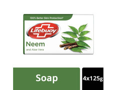 Lifebuoy Neem Soap (100Gx4) 400 Gm Bar