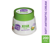 BoroPlus Soft Antiseptic Cream | Light & Non-sticky | Provides 24 hour moisturisation|Ayurvedic Cream for all seasons |Hand Cream, Body Cream & Face Cream | Vitamin E - 200 ml