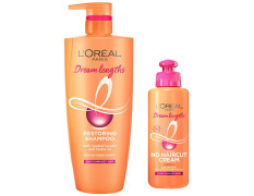 L'Oréal Paris Shampoo, 704ml & L'Oréal Paris Leave-In Conditioner 200ml