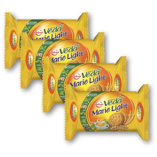 Sunfeast Marie Light Veda 67g (pack of 4) Unique