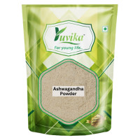 Yuvika Ashwagandha Powder - Asgandh - Indian Ginseng - Winter Cherry - Withania Somnifera 200 Grams