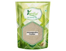 Yuvika Ashwagandha Powder - Asgandh - Indian Ginseng - Winter Cherry - Withania Somnifera 200 Grams