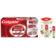 Colgate Visible White Teeth Whitening Toothpaste, Pack of 200g (100g X 2) & Vedshakti Mouth Protect Spray - 10gm,Pack of 1