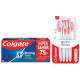 Colgate Strong Teeth Cavity Protection Toothpaste, with Calcium Boost, 800gm, India's No.1 Toothpaste & Sensitive Soft Bristles Manual Toothbrush for adults - 4 Pcs, Multicolor Colgate Strong Teeth Cavity Protection Toothpaste, with Calcium Boost, 800gm, India's No.1 Toothpaste & Sensitive Soft Bristles Manual Toothbrush for adults - 4 Pcs, Multicolor