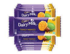 Cadbury Dairy Milk Tangy Mango Madbury Chocolate Bar, 36 g (Pack of 10)