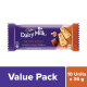 Cadbury Dairy Milk Nutty Kulfi Madbury Chocolate Bar, 36 g (Pack of 10)