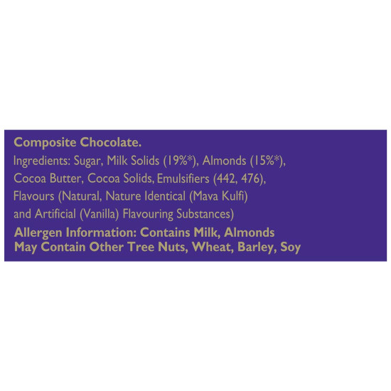 Cadbury Dairy Milk Nutty Kulfi Madbury Chocolate Bar, 36 g (Pack of 10)