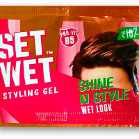 Set Wet Styling Gel Pro -Vit B5 Shine N Style Wet Look 10ml | Unique