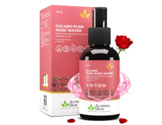 Avimee Herbal Gulabo Premium Rose Water | Skin, Face and Hair Toner | Radiant Glow | For All Skin Types | 110 ml
