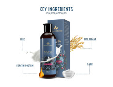 AVIMEE HERBAL Radha Hair Conditioner For All Hair Type | Repairs Damaged Hair | With Keratin Protein, Rice Protein, Apple Cider Vinegar & Aloe Vera | Makes Hair Silky Smooth | 200 Ml,1 Count