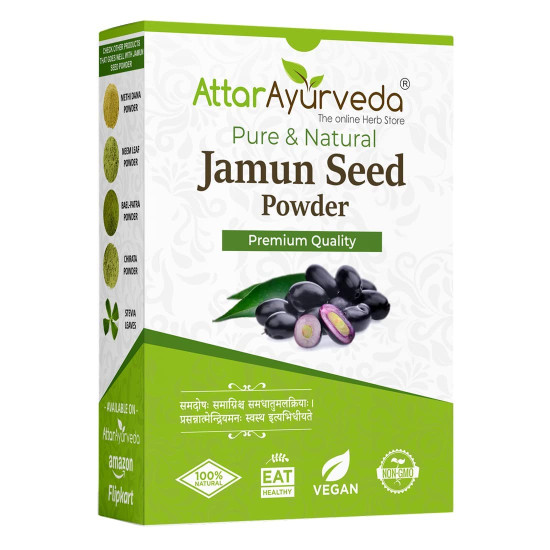 Attar Ayurveda Jamun Seed Powder - 500 g