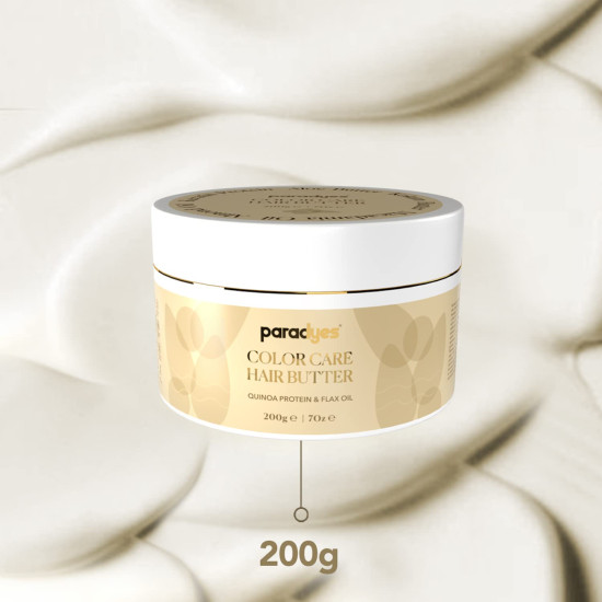 Paradyes Color Care Hair Butter enriched with Quinoa and Flax Protein, Aloe Vera, Kokum & Macadamia Oil to tame Frizzy and Damaged Hair, 200 g