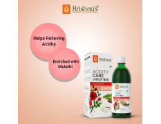 KRISHNA'S HERBAL & AYURVEDA Acidity Care Juice -1000 Ml(Pack Of 1) Provides Relief From Acidity & Bloating