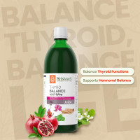 KRISHNA'S HERBAL & AYURVEDA Thyro Balance Juice - 1000 Ml| Blend Of Natural Ayurvedic Formulation With Kanchnar Gugglu - Sugar Free| Rich In Vitamins, Minerals And Fiber