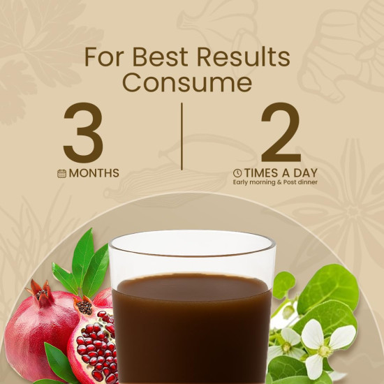 KRISHNA'S HERBAL & AYURVEDA Thyro Balance Juice - 1000 Ml| Blend Of Natural Ayurvedic Formulation With Kanchnar Gugglu - Sugar Free| Rich In Vitamins, Minerals And Fiber