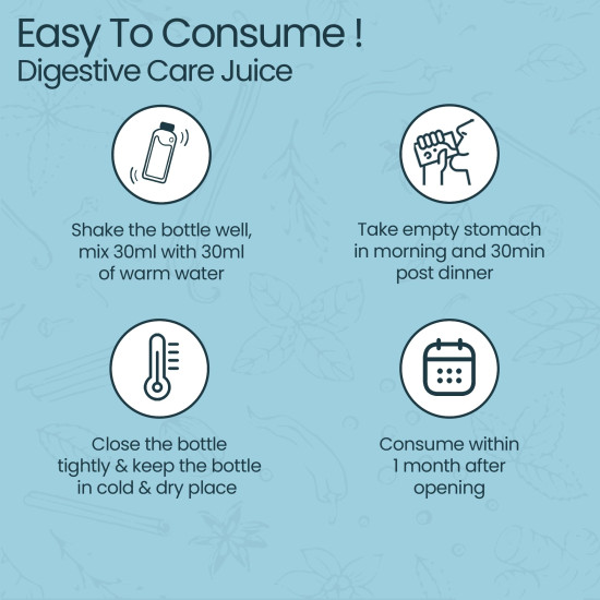 KRISHNA'S HERBAL & AYURVEDA Digestive Care Juice - 1000 ml | Goodness Of Amla, Ginger, Chitrak, Anaardana, Baheda For To Help In Digestion And Metabolism, Pack of 1 KRISHNA'S HERBAL & AYURVEDA Digestive Care Juice - 1000 ml | Goodness Of Amla, Ginger, Chitrak, Anaardana, Baheda For To Help In Digestion And Metabolism, Pack of 1