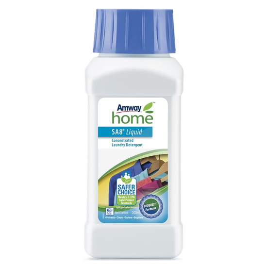 Amway Sa8 Liquid Concentrated Laundry Detergent, Qty-2 - 400 Ml
